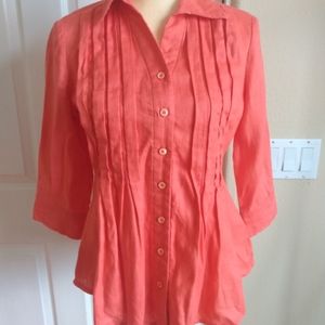 CULDWATER CREEK BLOUSE SIZE  PXS 4